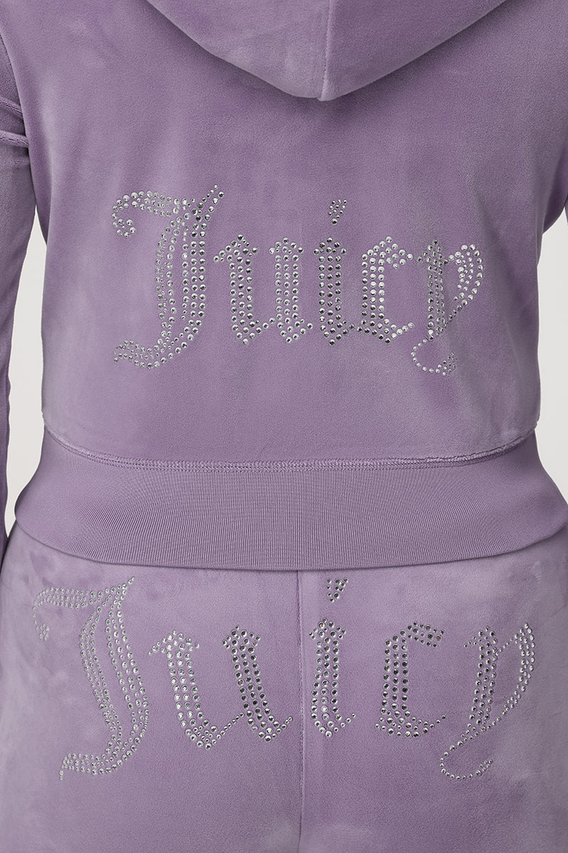 OG Big Bling Velour Hoodie - Image 3