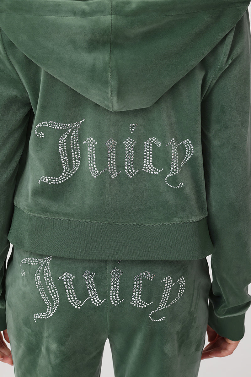 OG Big Bling Velour Hoodie - Image 3