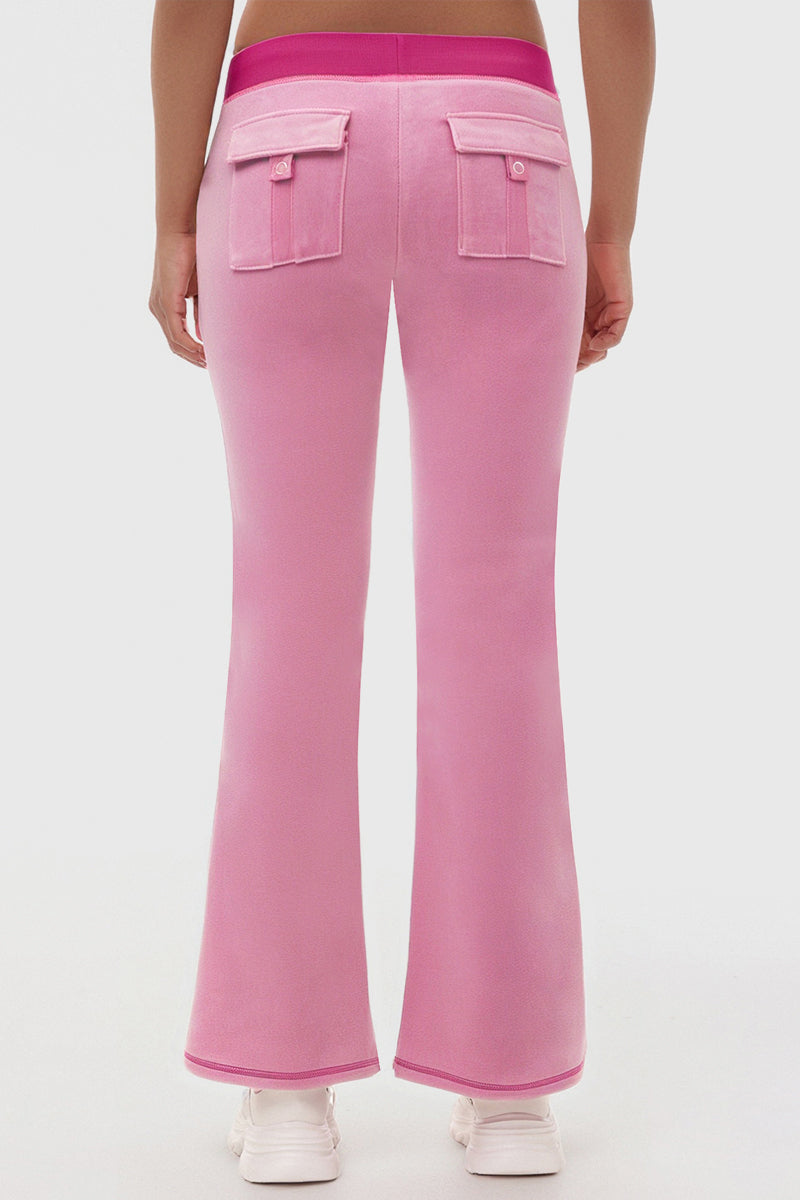 Sweetheart Cotton Velour Track Pants