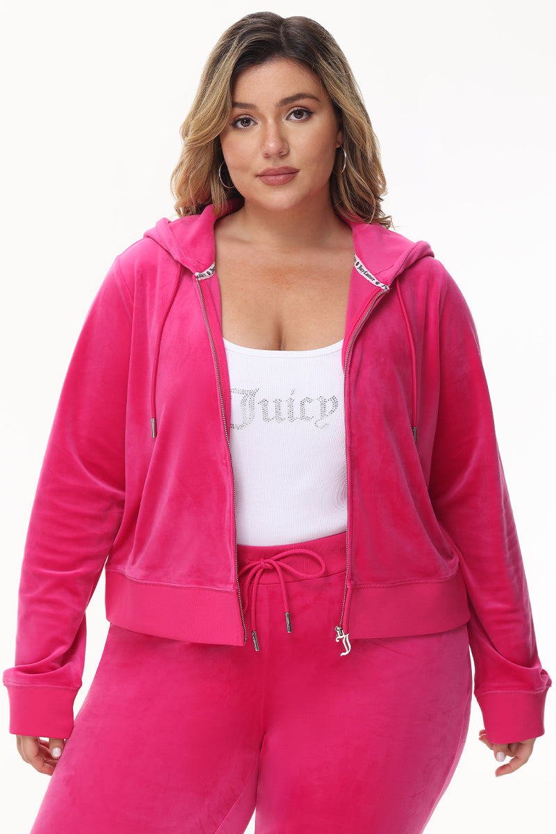 Bride Customizable Big Bling Velour Hoodie - Image 7