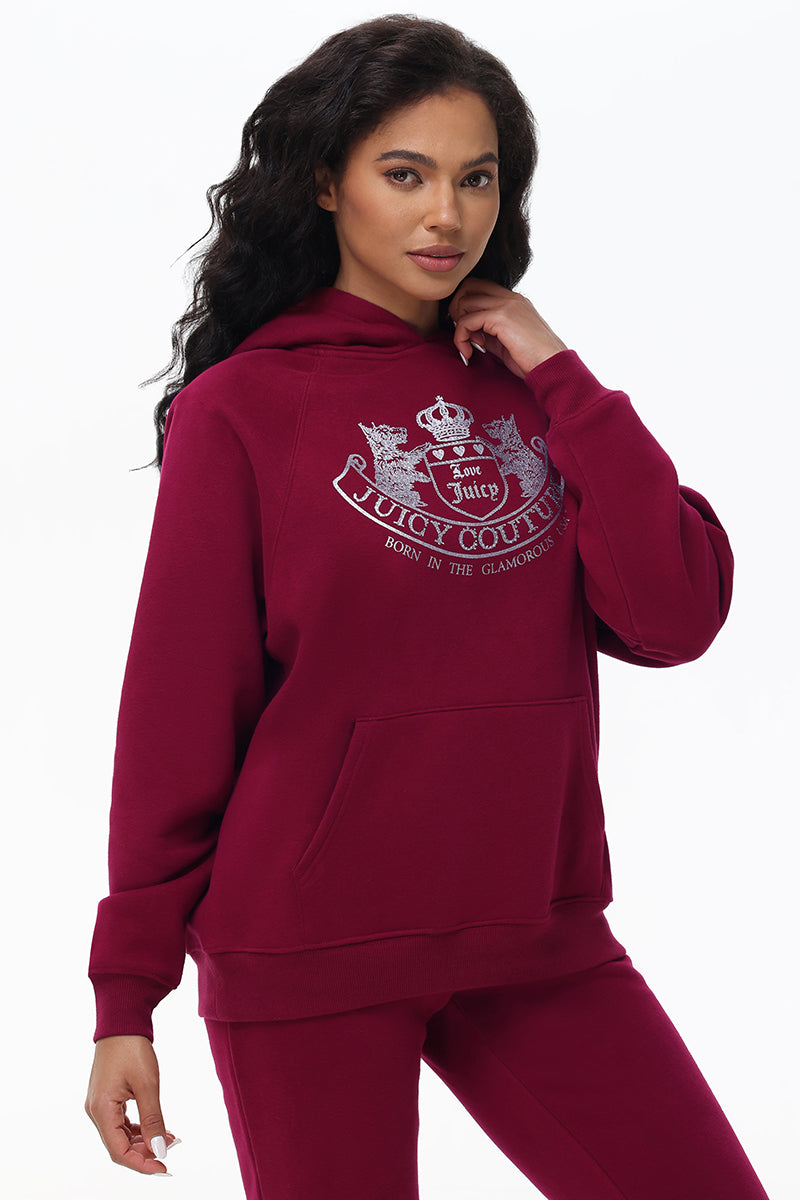 Oversized Fleece Scottie Dog Hoodie - Image 2