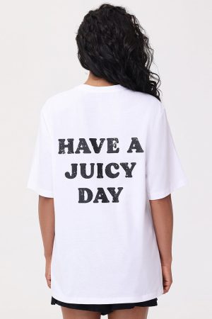 Oversized Have A Juicy Day Tee