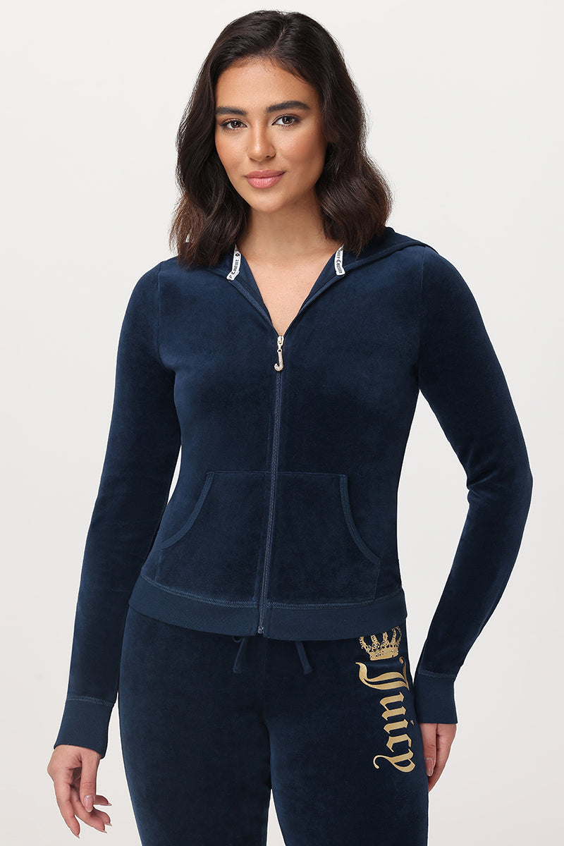Juicy for All Heritage Cotton Velour Hoodie - Image 2