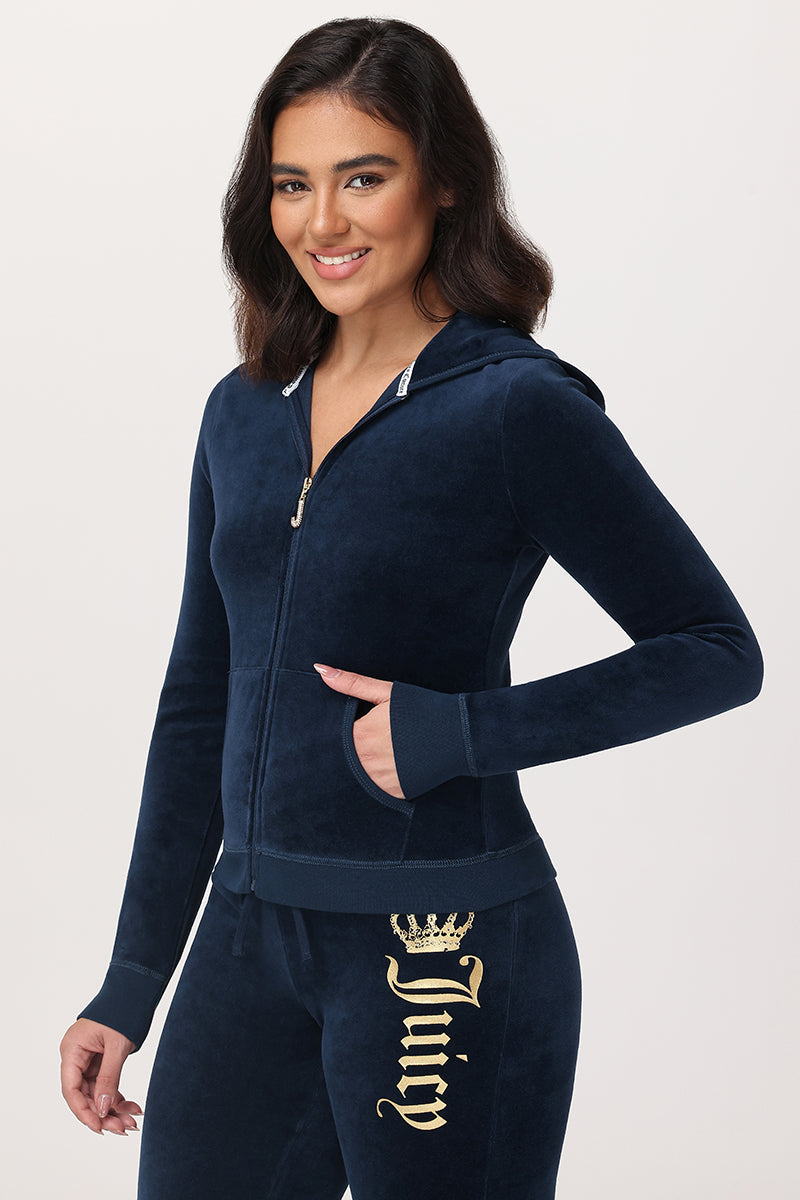 Juicy for All Heritage Cotton Velour Hoodie - Image 5