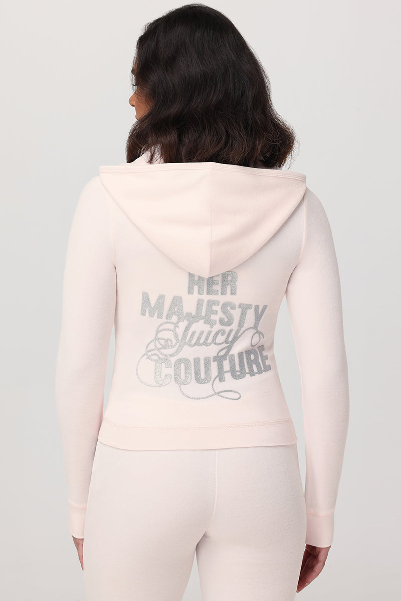 Her Majesty Heritage Cotton Velour Hoodie