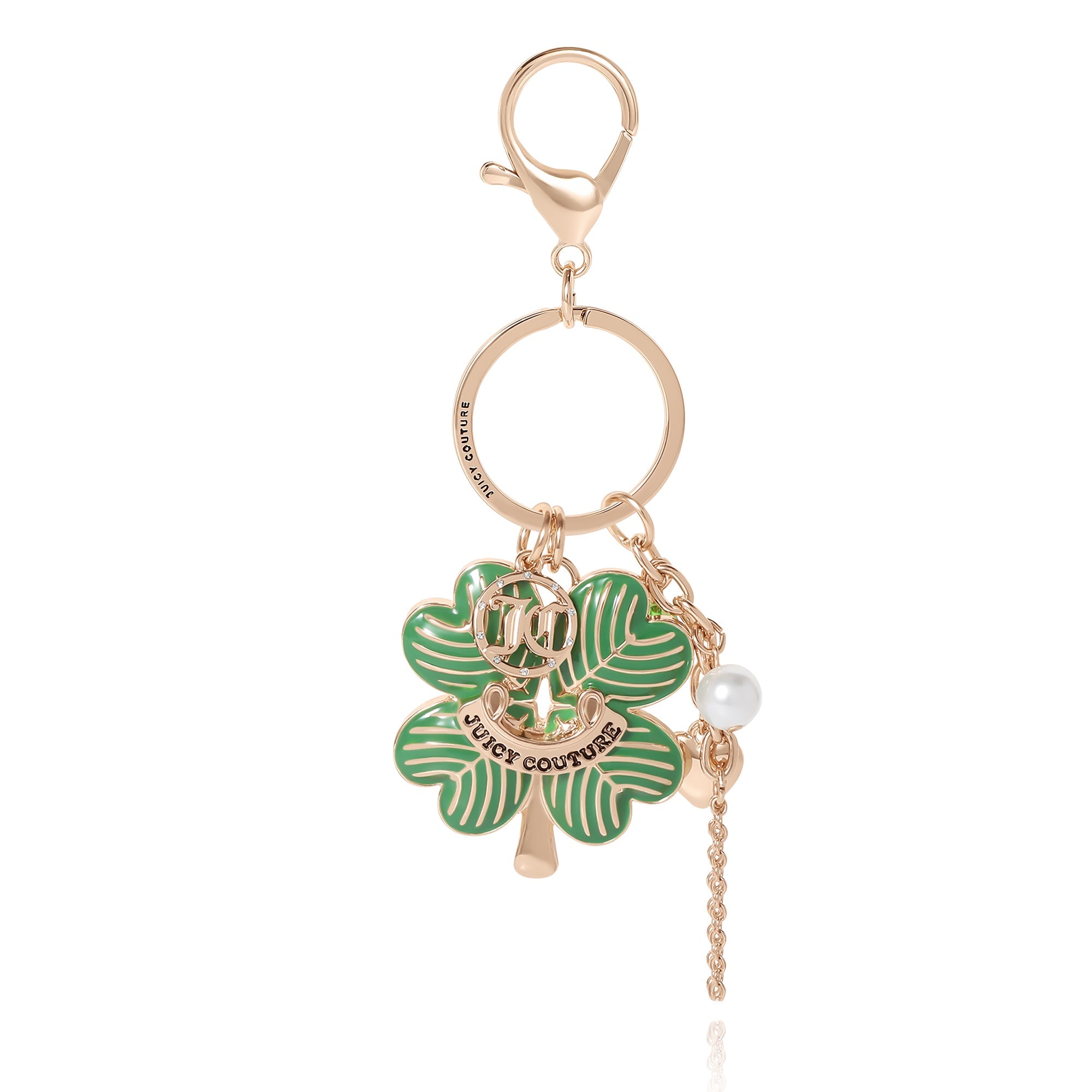 Lucky Clover Keychain Bag Charm
