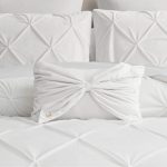 Velvet Bow Decorative Pillow