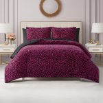 Cheetah Feathered Comforter Set
