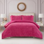 Cheetah Feathered Comforter Set