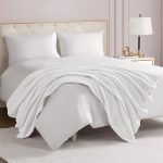 Solid Plush Throw Blanket