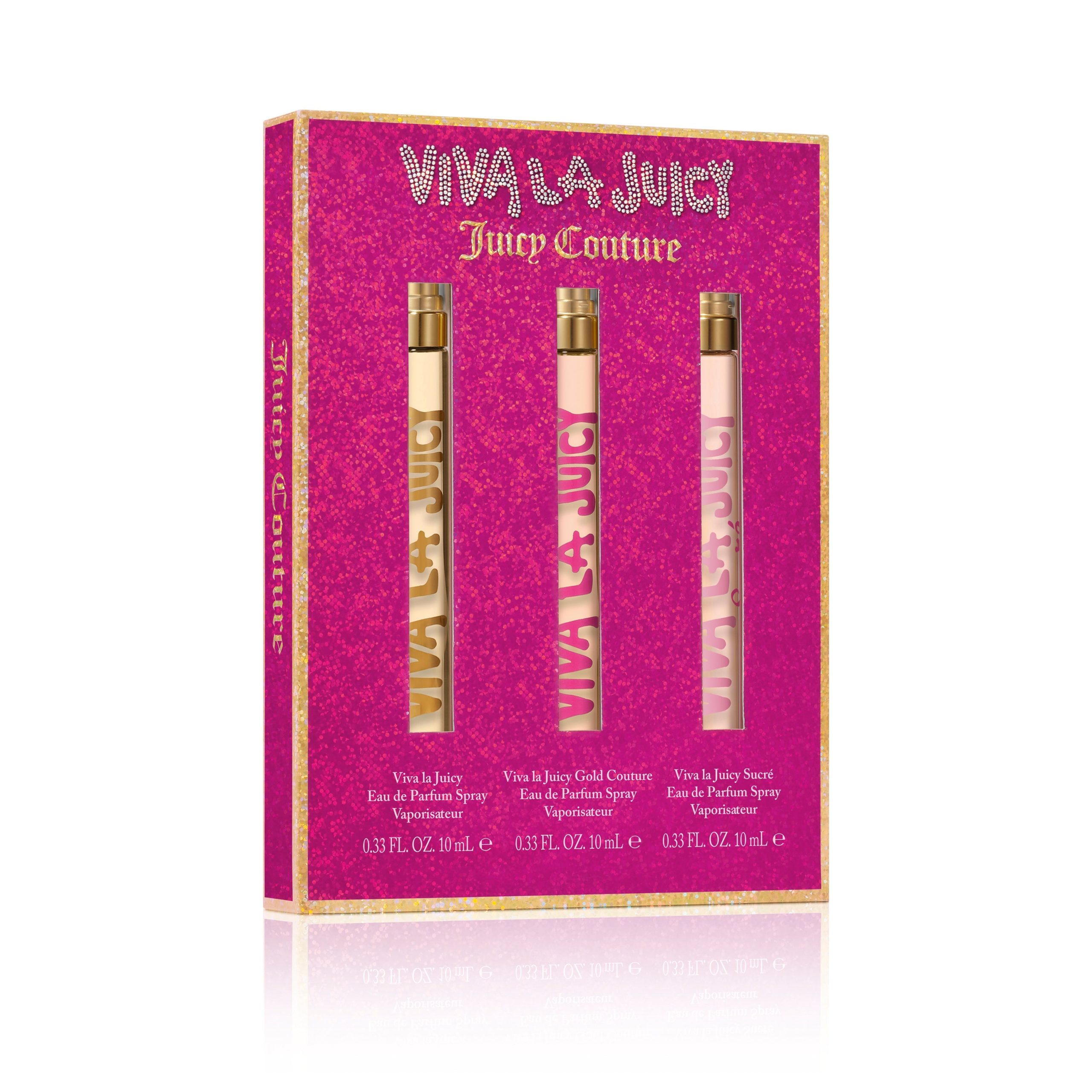 Viva La Juicy 3 Piece Travel Coffret Holiday Gift Set