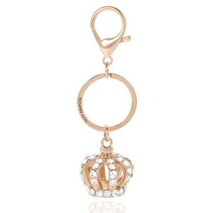 Crown Charm Rhinestone Keychain Bag Charm